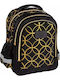 Derform Schulranzen Rucksack Schwarz 19Liter