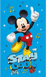 Disney Βρεφική Πετσέτα Σώματος Mickey 12 Γαλάζια 30x50cm Disney Βρεφική Πετσέτα Σώματος Mickey 12 Γαλάζια 30x50cm