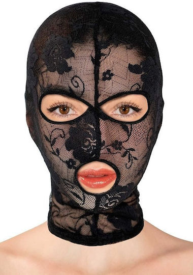 Smd Nightcrawler Bdsm Mask Open Eyes Μάσκα Lace Black