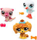 Littlest Pet Shop Трио В Тръба Комплект От 3 Селски Вибрации