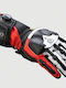 Knox Handroid MK5 Herren Motorradhandschuhe Leder Rot