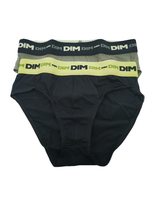 Ανδρικά Σλιπ Χακί/λαδί 2Pack
