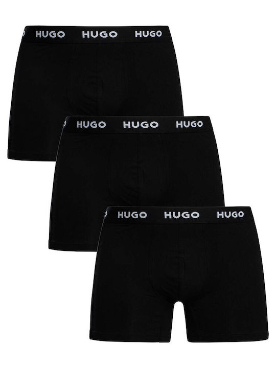 Slipuri pentru bărbați Black 3Pachet