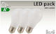 Gripo Gripo Λάμπες LED 5W για Ντουί E27 και Σχήμα A55 Θερμό Λευκό 3τμχ