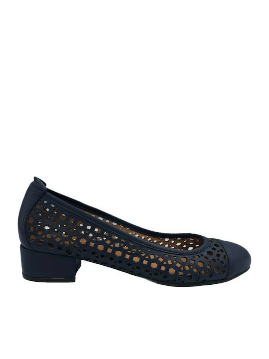 Gatzelis Shoes Γόβες Navy Μπλε
