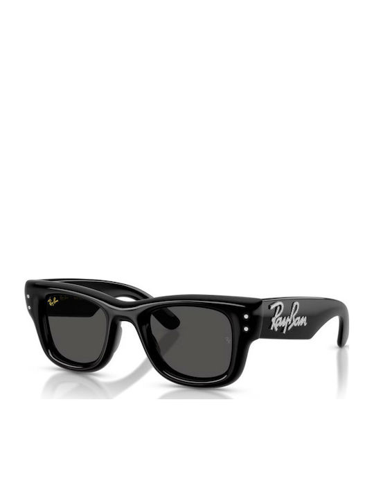 Ray Ban Унисекс Слънчеви Очила с Черна Пластмасова Рамка и Черни Стъкла RB4940B 686487