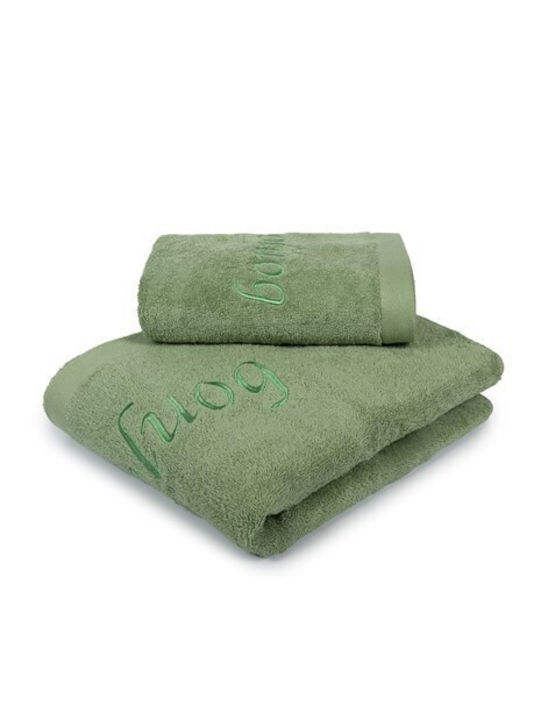 Naf Naf Πετσέτα Προσώπου Celadon Green 2τμχ