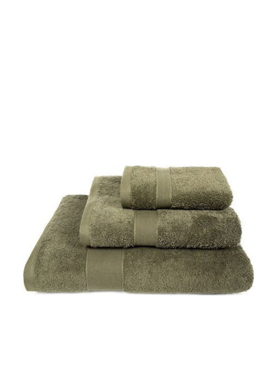 Naf Naf Prosop de mână 30x50cm. Olive Green