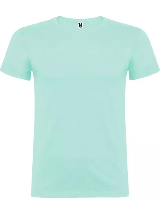 Roly Ανδρικό Διαφημιστικό T-shirt Κοντομάνικο Mint