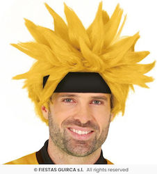 Straight Yellow Wig