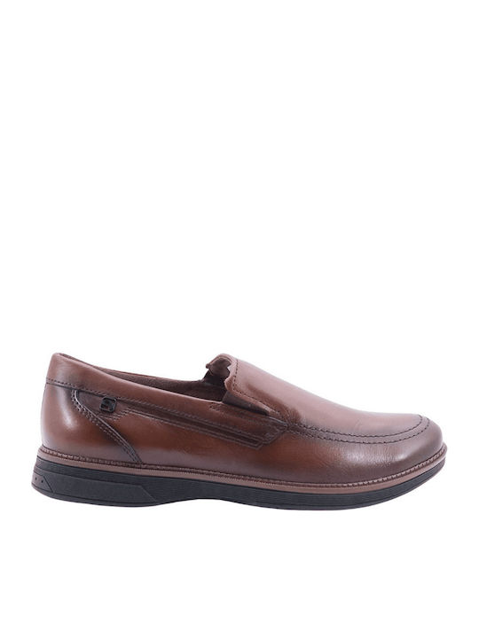 Men's Leather Moccasins Brown