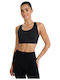 Women's Sports Bra with Light Padding Black