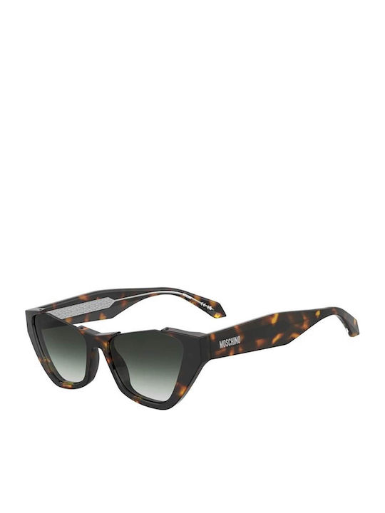 Moschino Women's Sunglasses with Brown Tartarug...