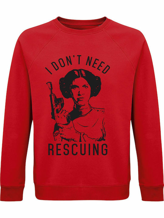 Unisex Organic Cotton Sweatshirt Princess Leia ...