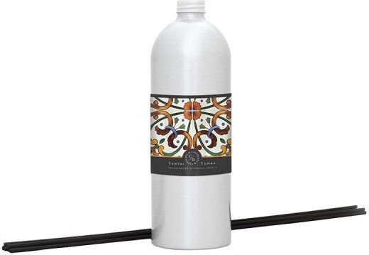 Castelbel Tile Collection Santal Tonka Diffuser Refill 900ml Liquid Replacement Home Fragrance Container