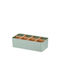 Cutie De Organizare X8 Din Plastic Verde-verzui