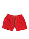 Men's Swimwear Shorts Red