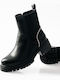 Damen Chelsea-Stiefel Schwarz