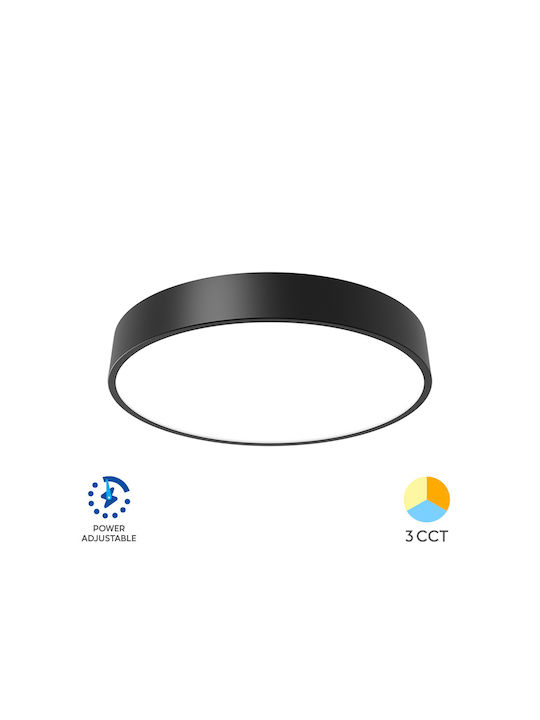 Braytron Blade Ceiling Mount Light 40cm Black