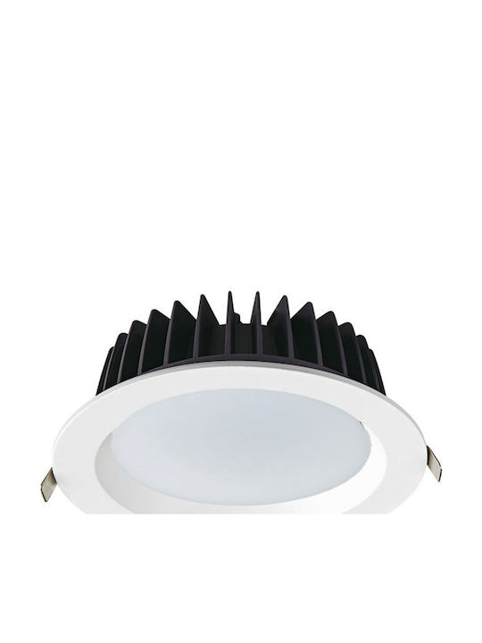 Aca Recessed LED Panel 40W with Warm White Light 3000K