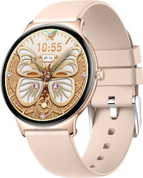 Colmi V89 Smartwatch με Παλμογράφο (Χρυσό)