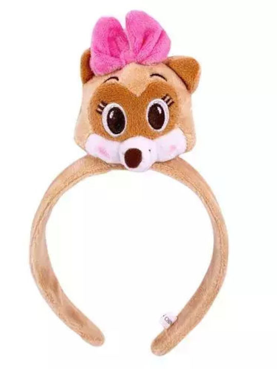 Chippo Детска лента за коса с лък Кафяв 1бр