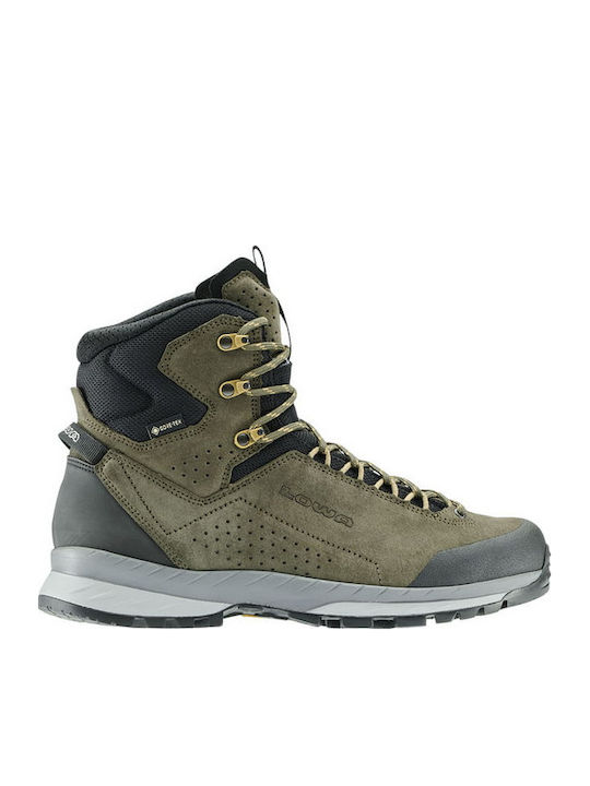 Lowa Men's Hiking Boots Waterproof with Gore-Tex Membrane Black