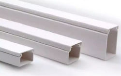 Canal de Distribuție a Cablu 60x60mm Alb 2m