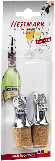 Westmark Plastic Flow Cap with Cork 2pcs