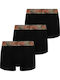 Herren Boxershorts Jet Black 3Packung
