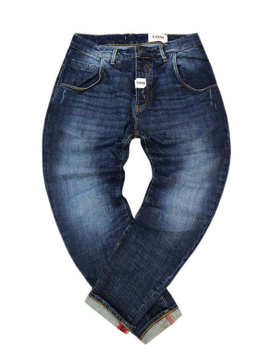 Cosi Jeans Herren Jeanshose Regulär Fit Dark Blue