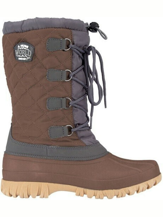 Winter Grip® Casual Boots Brown 1127-BRA