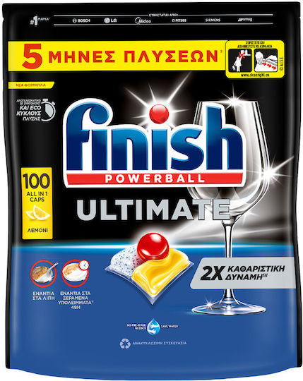 Finish Ultimate Dishwasher Capsules