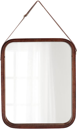 Wandspiegel Bamboo Braun