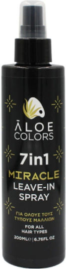 Aloe Colors Leave In Conditioner Reconstruction/Nourishment for Frizzy Hair 200ml