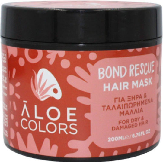 Aloe Colors Mască De Păr Pentru Reparare Cu Keratină Și Argan 200ml