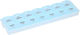 Wöchentliches Pillenorganisator Aria Trade Mit Separatem Fach Für Morgen Abend 21,5x6,5x2,5cm