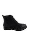 Leather Black Men's Boots