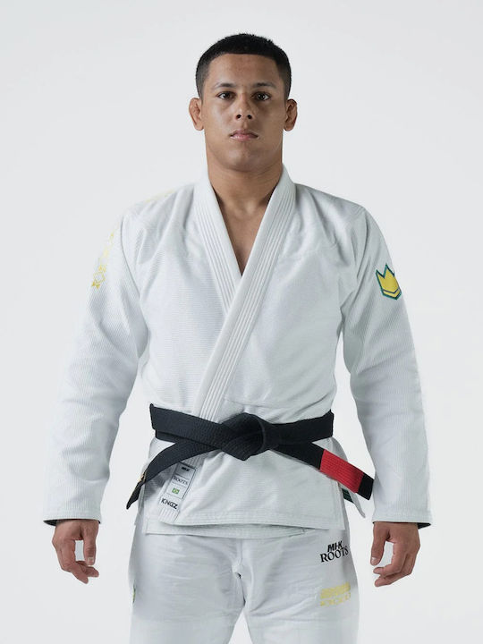 Kingz Ανδρική Στολή Brazilian Jiu Jitsu Λευκή