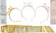 Bride To Be Bändchen und Haarnadeln Set 0621586 Gold