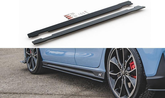 Maxton Design Türschweller Auto Seitwärts Kompatibel mit Hyundai i30