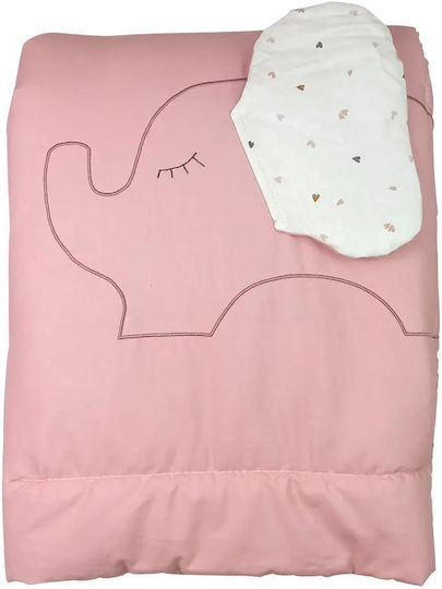 Baby Star Ροζ 105x145cm 7031