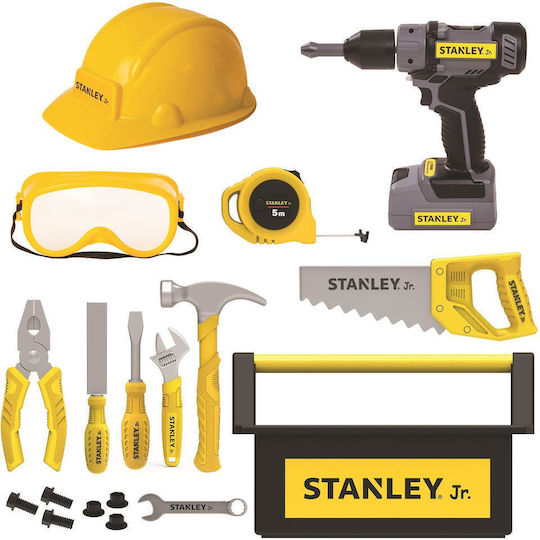 Stanley Jr Role Playing Mega Toolbox Set Power Drill Srp024-sy