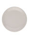 Fine Plate Shallow made of Porcelain White with Diameter 15cm 6pcs