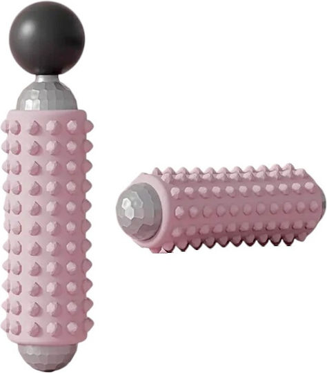Roller Massage for the Waist, the Back, the Legs, the Body & the Hands with Vibration Pink