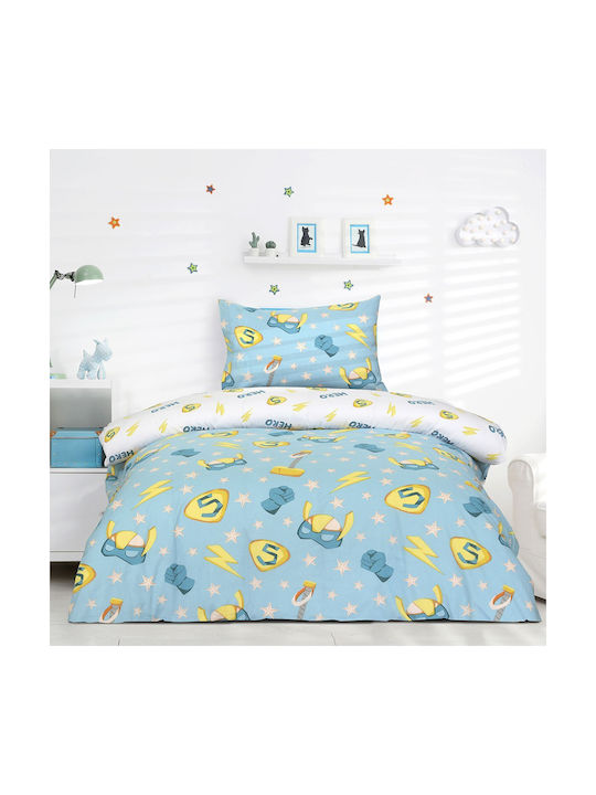 Kocoon Set Kids Duvet Cover Single with Pillowc...