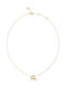 Guess Necklace with design Heart from Gold Plated Steel