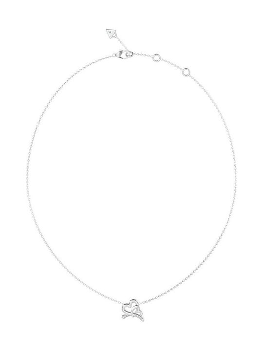 Guess Necklace with design Heart from Steel