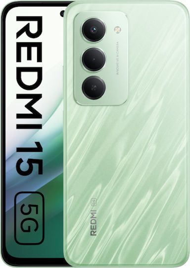 新品未使用 Redmi 15 5G 128GB SiM Green SIMフリー】REDMI 15 5G 4GB+128GB Ripple Green Xiaomi｜シャオミ