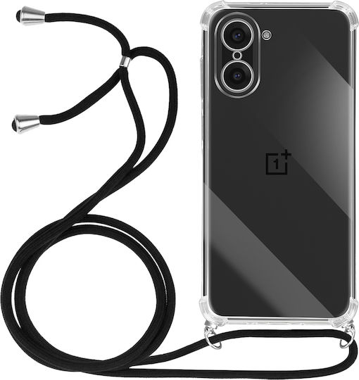 Avizar Case Cord Oneplus Nord Ce5 In Silicone Reinforced Corners Transparent